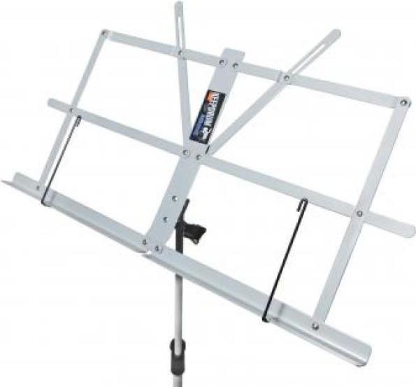 Produktbild keepdrum MUS2SV Notenständer Silber mit 2 Magnete
