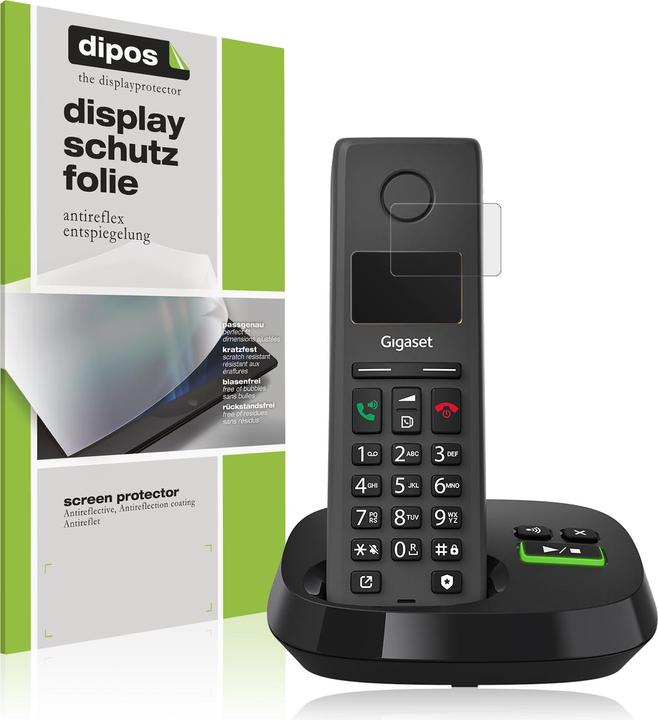 Actual product image Dipos Screen Protector Anti-Glare for Gigaset Pure 220A