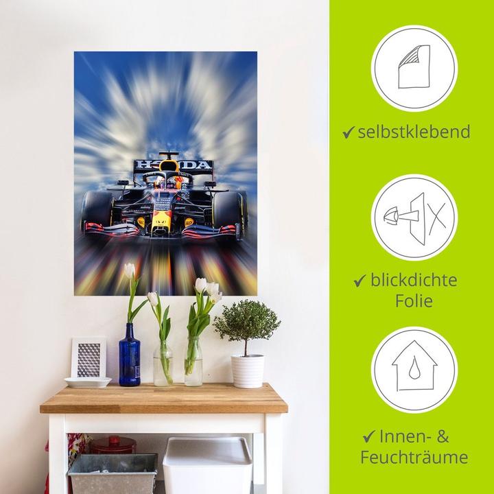 Image du produit Artland Poster Max Verstappen - Champion du monde de Formule 1 U3UH 30x40 cm (45 x 60 cm)