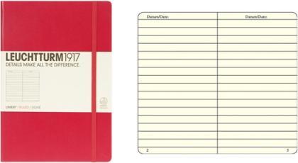 Produktbild Leuchtturm1917 Notizbuch (A5, Liniert, Harter Einband)