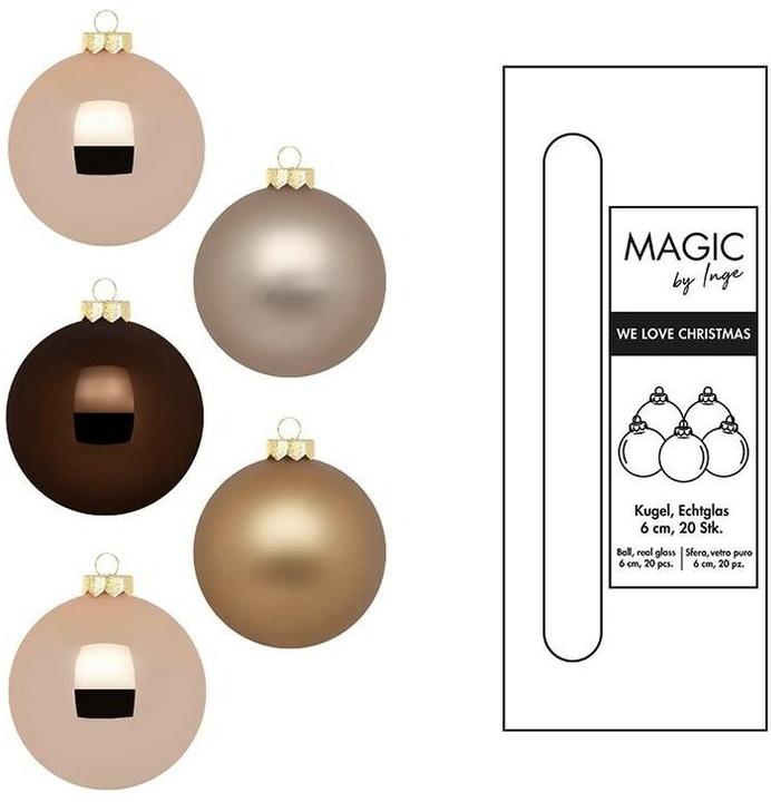 Image du produit Inge’s Glas Christmas Decor Salon élégant (20 -pièce)