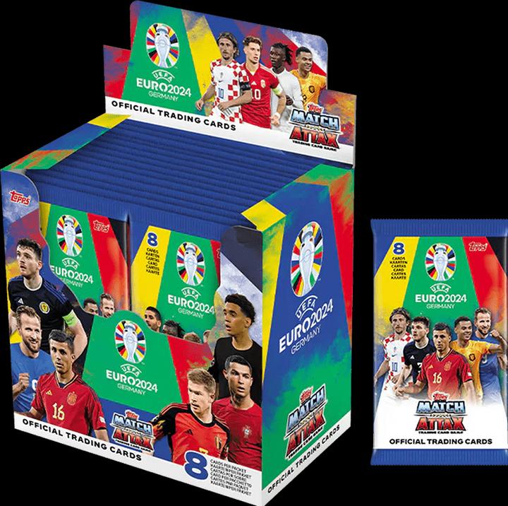 Produktbild Topps Euro 2024 Display (Deutsch, Französisch, Schweizerdeutsch, Italienisch, Englisch, Booster Display)