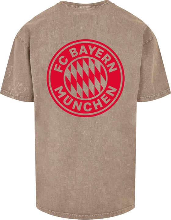 Image du produit FC Bayern München Mia San Mia Red Acid Washed Heavy Oversize Tee - 111611 (L)