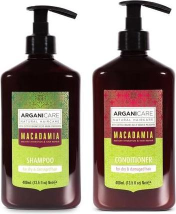Immagine prodotto Arganicare Hair Care Kit 2 Piece Set Repair Routine - Argan & Macadamia (Set per la cura dei capelli)