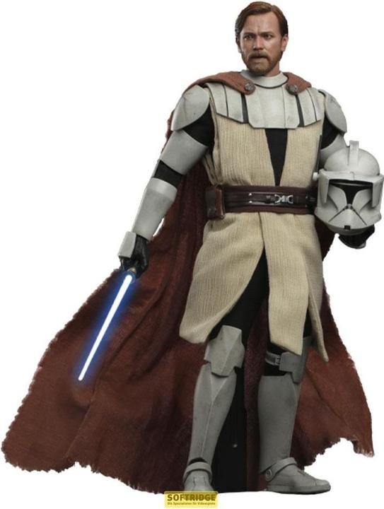 Produktbild Hot Toys Star Wars The Clone Wars figurine 1/6 Obi-Wan Kenobi 30 cm