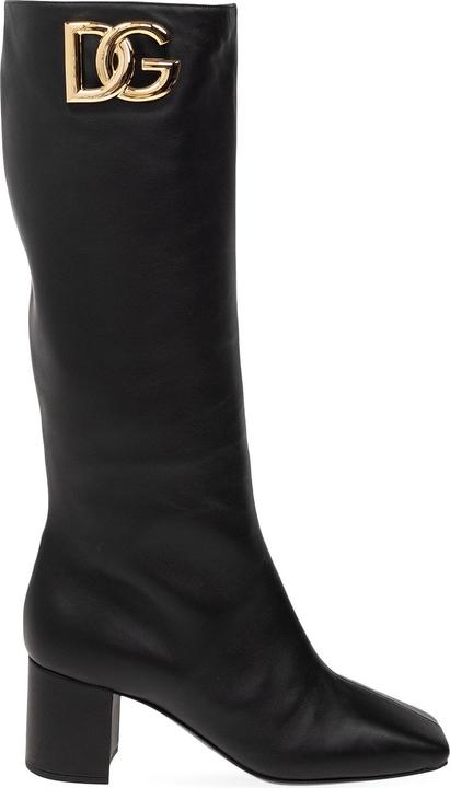 Dolce & Gabbana Leather Boots (37)