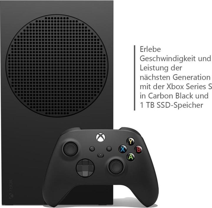 Actual product image Microsoft Xbox Series S - 1TB Carbon Black