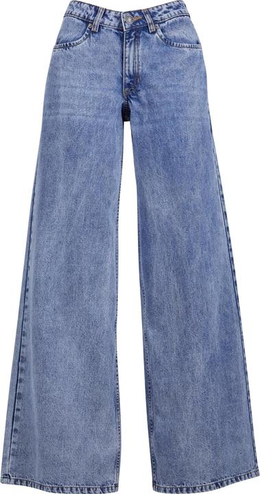 Produktbild Urban Classics Ladies Mid Waist Wide Denim (28)