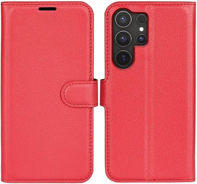 Actual product image MU Classic Litchi Leder Bookcover Series (Samsung Galaxy S25 Ultra)
