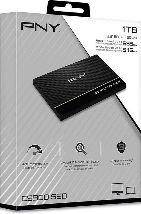 Immagine prodotto PNY CS900 (1000 GB, 2.5")