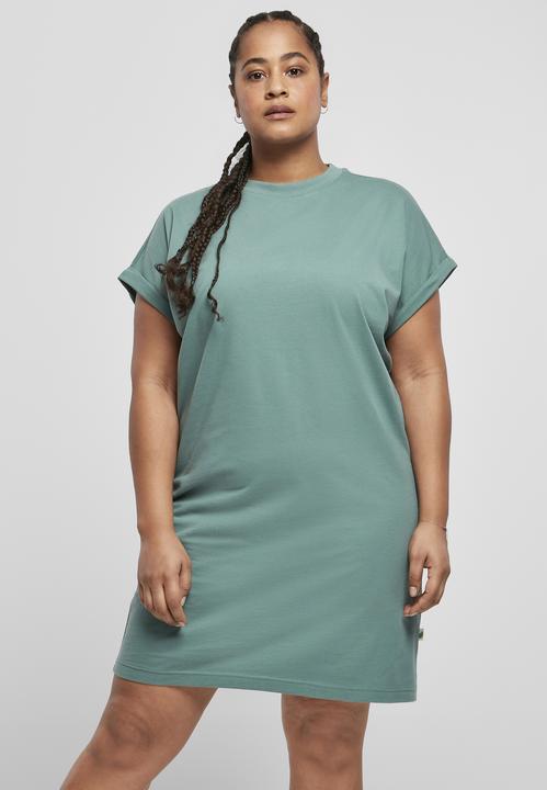 Produktbild Urban Classics Ladies Organic Cotton Cut On Sleeve Tee Dress (5XL)