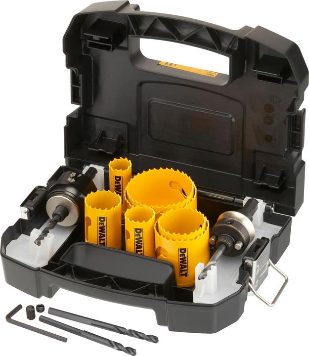 DeWalt Set de scies cloches (22 mm, 29 mm, 68 mm, 35 mm, 44 mm, 64 mm, 51 mm)