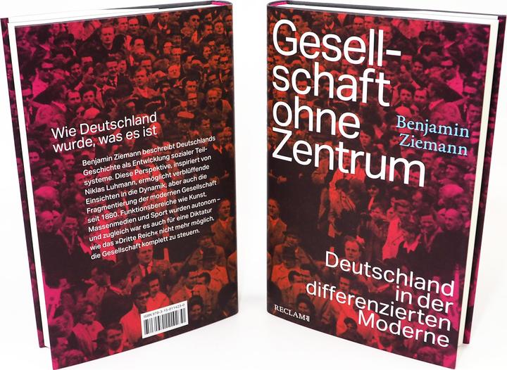 Produktbild Ziemann:Gesellschaft ohne Zentrum (Deutsch, Benjamin Ziemann, 2024)