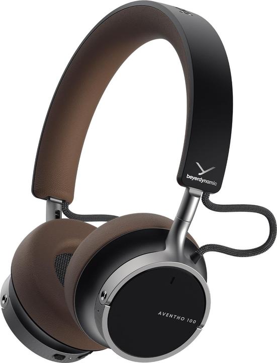 Actual product image Beyerdynamic True Wireless Ohrhörer Bluetooth On-Ear-Kopfhörer "AVENTHO 100", Braun (ANC, 60 h, Wireless)