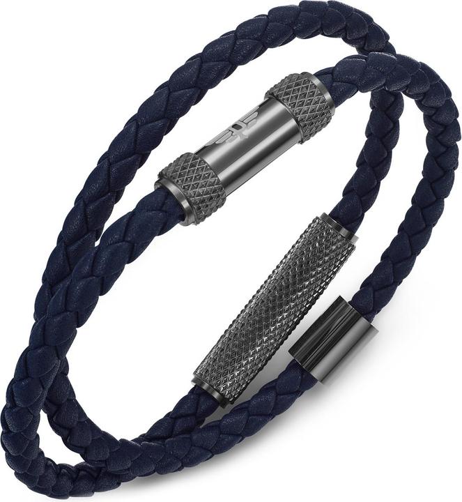 Immagine prodotto Police Bracciale Urban Texture (20 cm, Cuoio, Acciaio inossidabile)