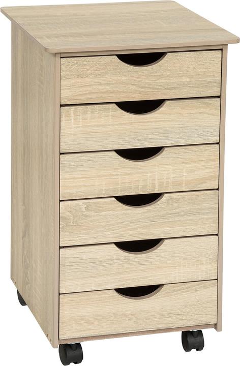 tectake Rollcontainer (36 x 40 x 65 cm)