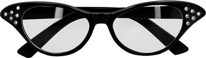 Actual product image Smiffys Rockabilly Cateye Brille schwarz
