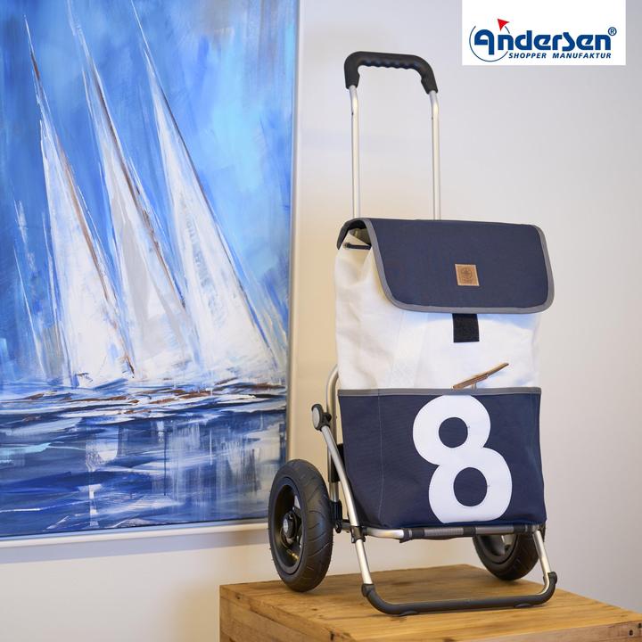 Actual product image Andersen Royal Shopper 360° shopping trolley 57 cm