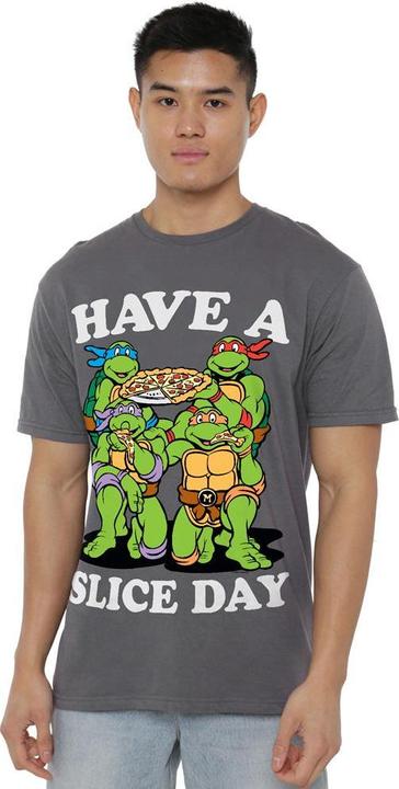 Immagine prodotto Teenage Mutant NT Have A Slice Day Maglietta Uomo (4XL)