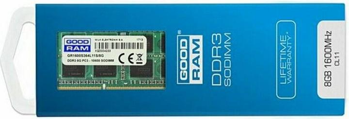 Produktbild Goodram GR1600S3V64L11S (1 x 4GB, 1600 MHz, DDR3-RAM, SO-DIMM)