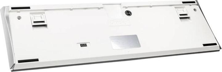 Produktbild Ducky One 3 Classic Black/White Gaming Tastatur, RGB LED - MX-Speed-Silver (DE, Kabelgebunden)
