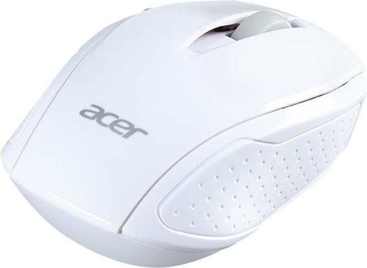 Acer Wireless Mouse G69 RF2.4G with Chrome Logo White Retail Pack WWCB (Wireless)