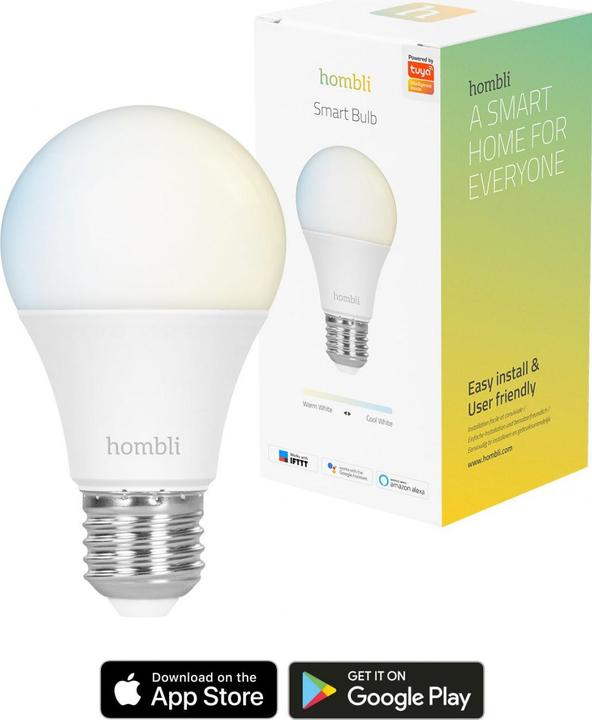 Actual product image Hombli Smart (E27, 9 W, 800 lm, 2 x, F)