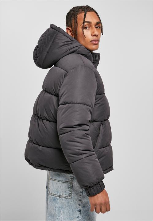 Actual product image Urban Classics Hooded Cropped Pull Over Jacket (M)