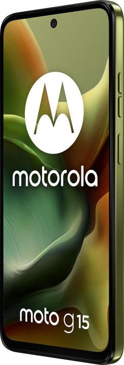 Produktbild Motorola moto g15 (256 GB, Iguana Green, 6.72", Dual SIM, 50 Mpx, 4G)
