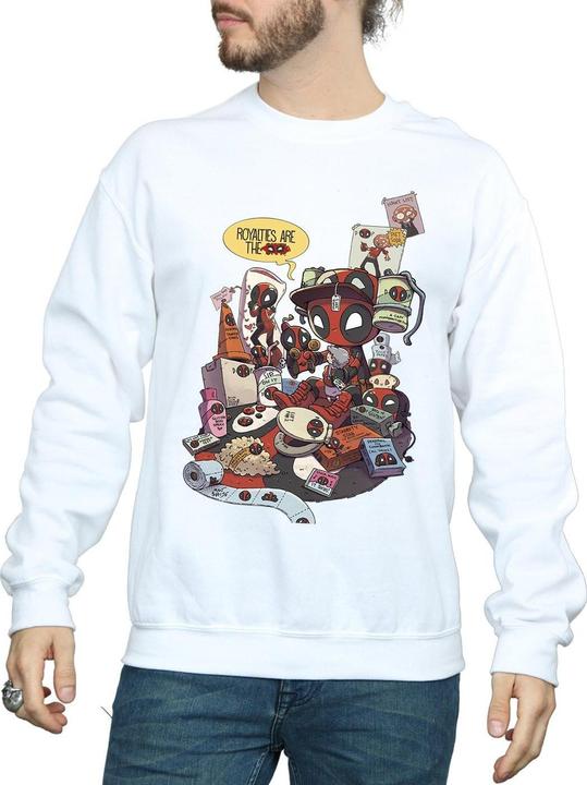 Deadpool Merchandise Royalties Sweatshirt (XXL)