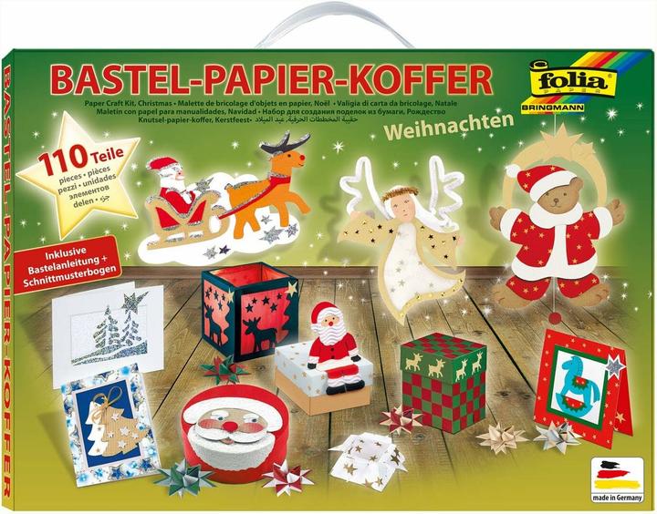 Productafbeelding Folia Kerst knutsel koffer