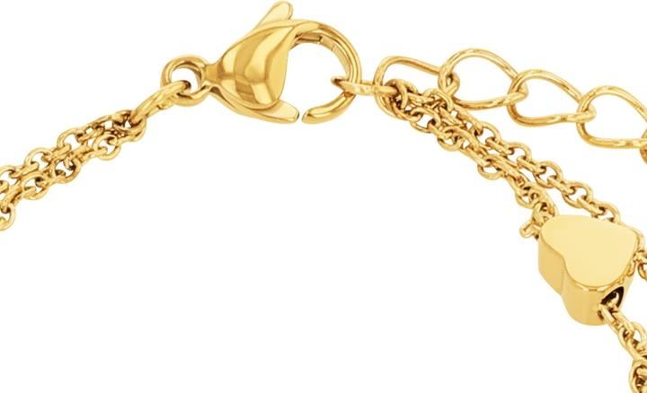 Immagine prodotto S.Oliver Gioielli da braccio per ragazze, Cuore in acciaio inossidabile (14 cm, Acciaio inossidabile)