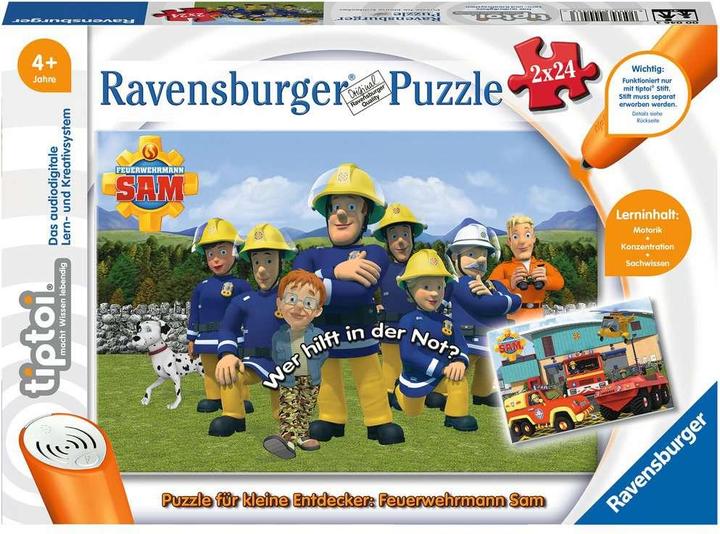 Produktbild tiptoi Puzzle für kleine Entdecker: Feuerwehrmann Sam (Deutsch)