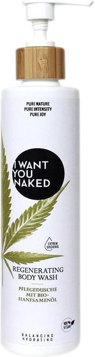 Actual product image I want you naked BIO Hemp Seed Oil Bodywash (250 ml)
