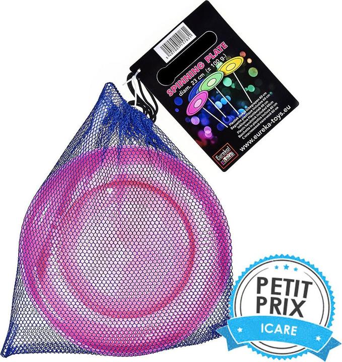 Actual product image Eureka! Jongleer Bord met Stok - Rood