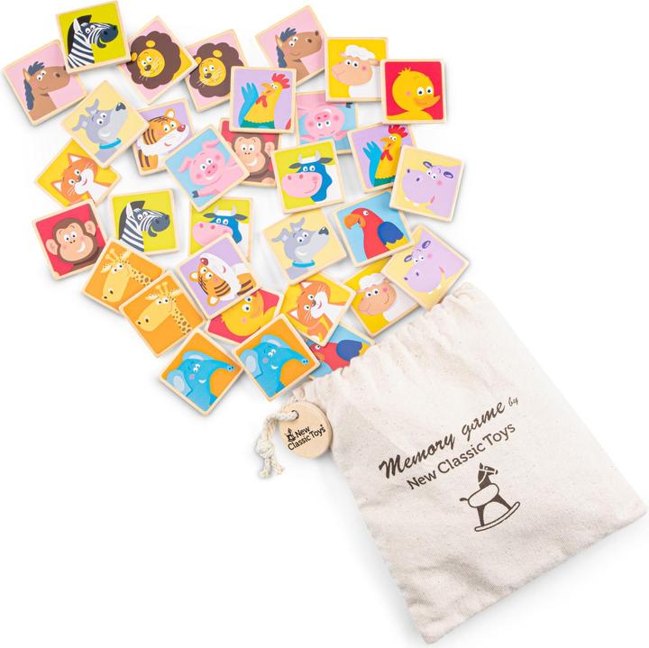 New Classic Toys Memory Spiel - Tiere