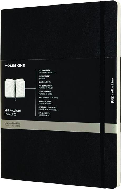 Actual product image Moleskine Notebook (19 x 25 cm, Lined, Soft cover)