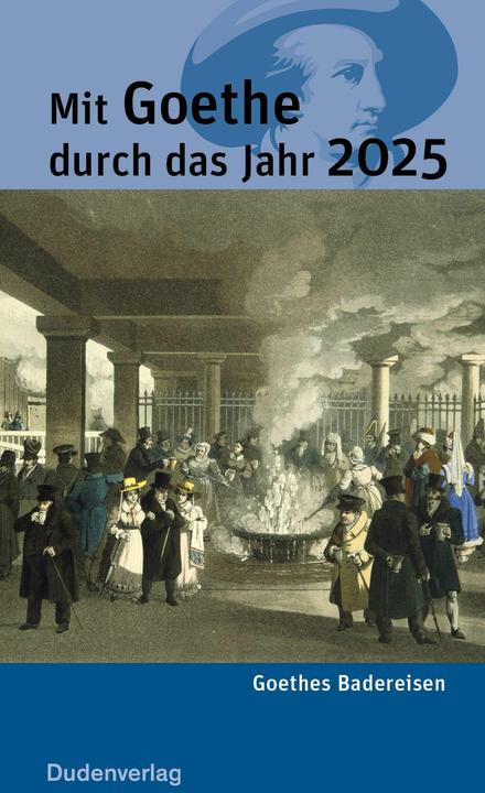 Actual product image With Goethe through the year 2025 (German)