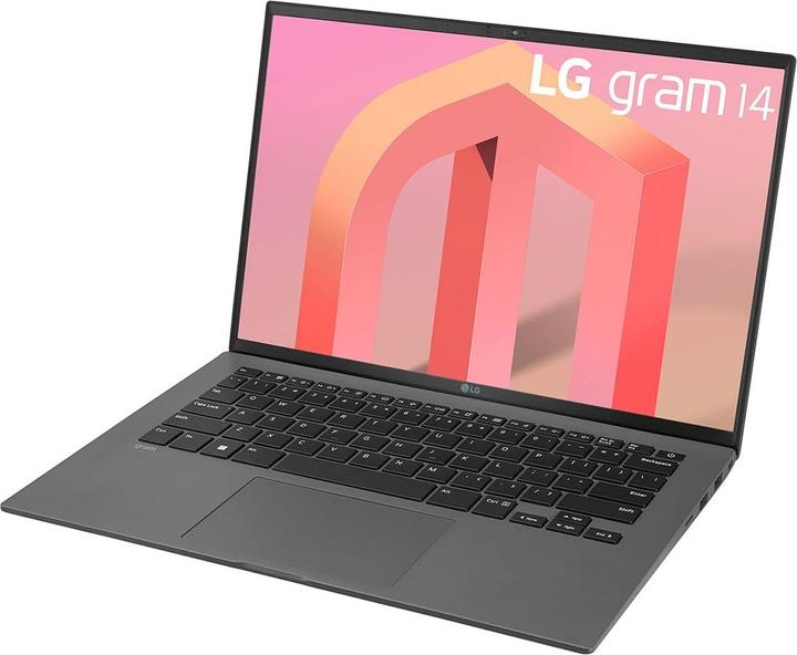 Produktbild LG gram (2022) 14Z90Q-G.AA79G 35,60cm (14")FHD IPS i7-1260P 16GB RAM 1TB SSD W11H (14", Intel Core i7-1260P, 16 GB, 1000 GB)