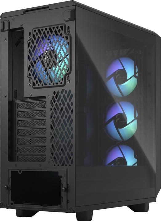 Actual product image Fractal Meshify 2 Compact RGB Black TG Light (ATX, mATX, Mini-ITX)