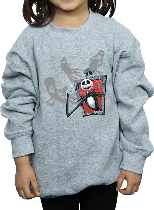 Produktbild Disney Nightmare Before Christmas Ghosts Of Jack Sweatshirt Mädchen (152, 158)