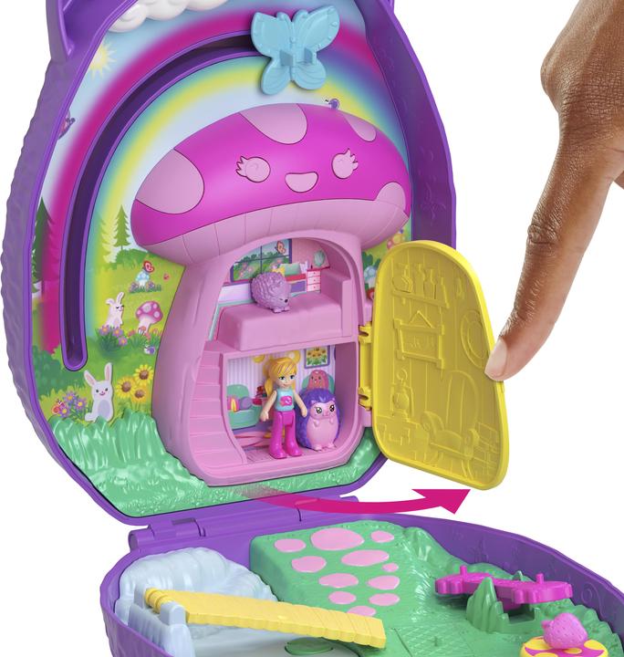 Actual product image Polly Pocket Igel-Mama & Baby Schatulle