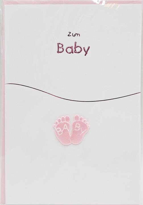 Produktbild ASMI Baby Glückwunschkarte - ZUM BABY (1 Stk.)