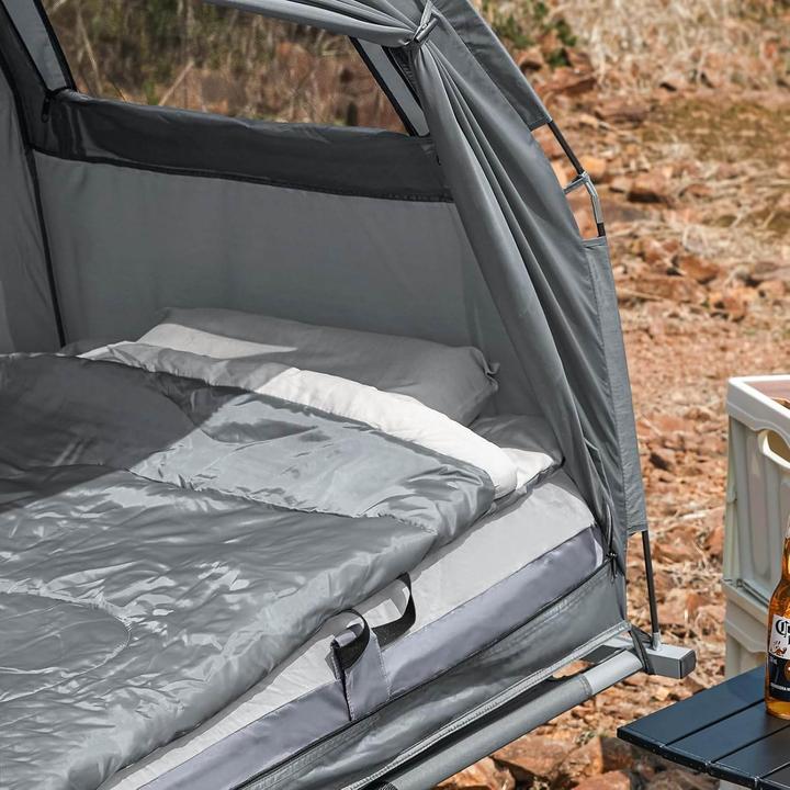 Image du produit SoBuy Tente 4en1 Lit de camp (Tente instantanée, 12 kg, 1 personne)