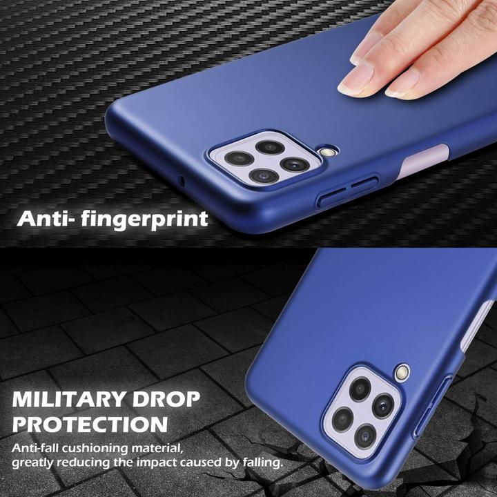 Produktbild Cadorabo HC Matt Metall Hülle (Samsung Galaxy M22, Samsung Galaxy A22, Samsung Galaxy A32)