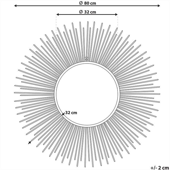 Immagine prodotto Beliani Cilly (Ø 76 cm)