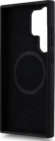 Actual product image BMW BMHML23SROK S928 czarny/black hardcase M Silicone Printed Ring MagSafe (Samsung Galaxy S24 Ultra)