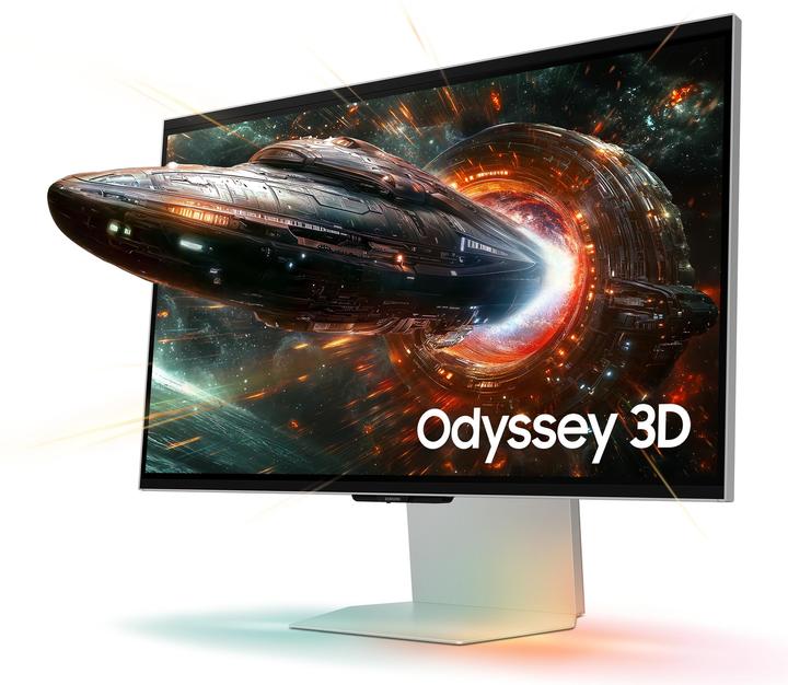 Actual product image Samsung Odyssey 3D - G90XF (3840 x 2160 Pixels, 27")