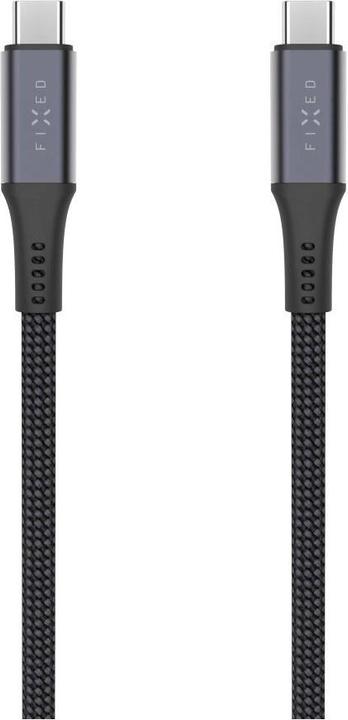 Produktbild Fixed Flechtkabel USB-C/USB-C, 1,2m, USB4 gen2 20Gbps, 4K 60Hz, 240W, grau (1.20 m, USB 4.0, 240 W)