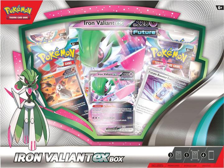Actual product image Pokémon TCG ex Box - Iron Valiant (English, Booster Pack)